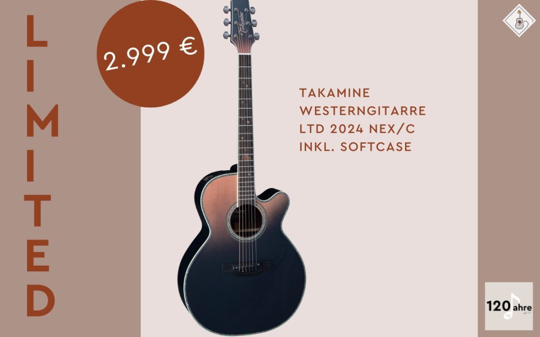 🌟 Takamine Limited 2024 – Exklusives Design & erstklassiger Sound