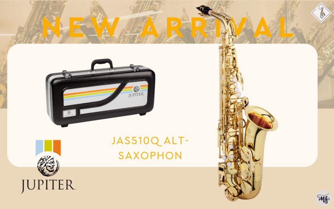 🎉 Neu eingetroffen: Jupiter JAS510Q Alt-Saxophon!