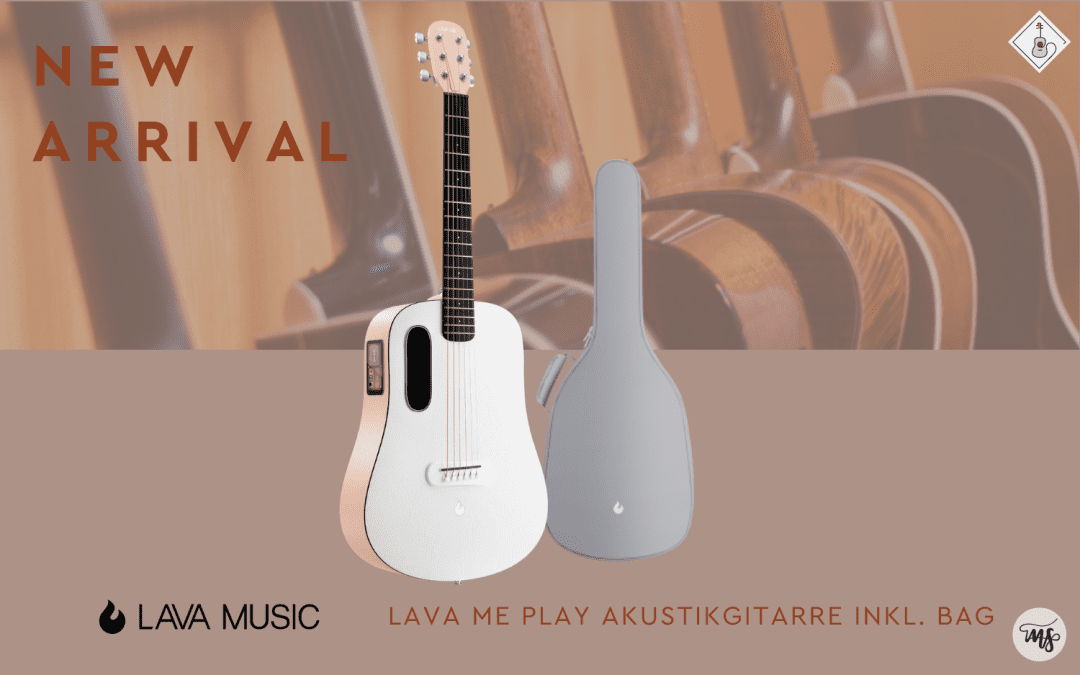 NEW ARRIVAL: Lava me play Akustikgitarre inkl. Bag🎸