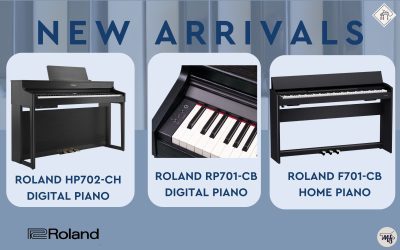 Neu eingetroffen: Digital Pianos von Roland