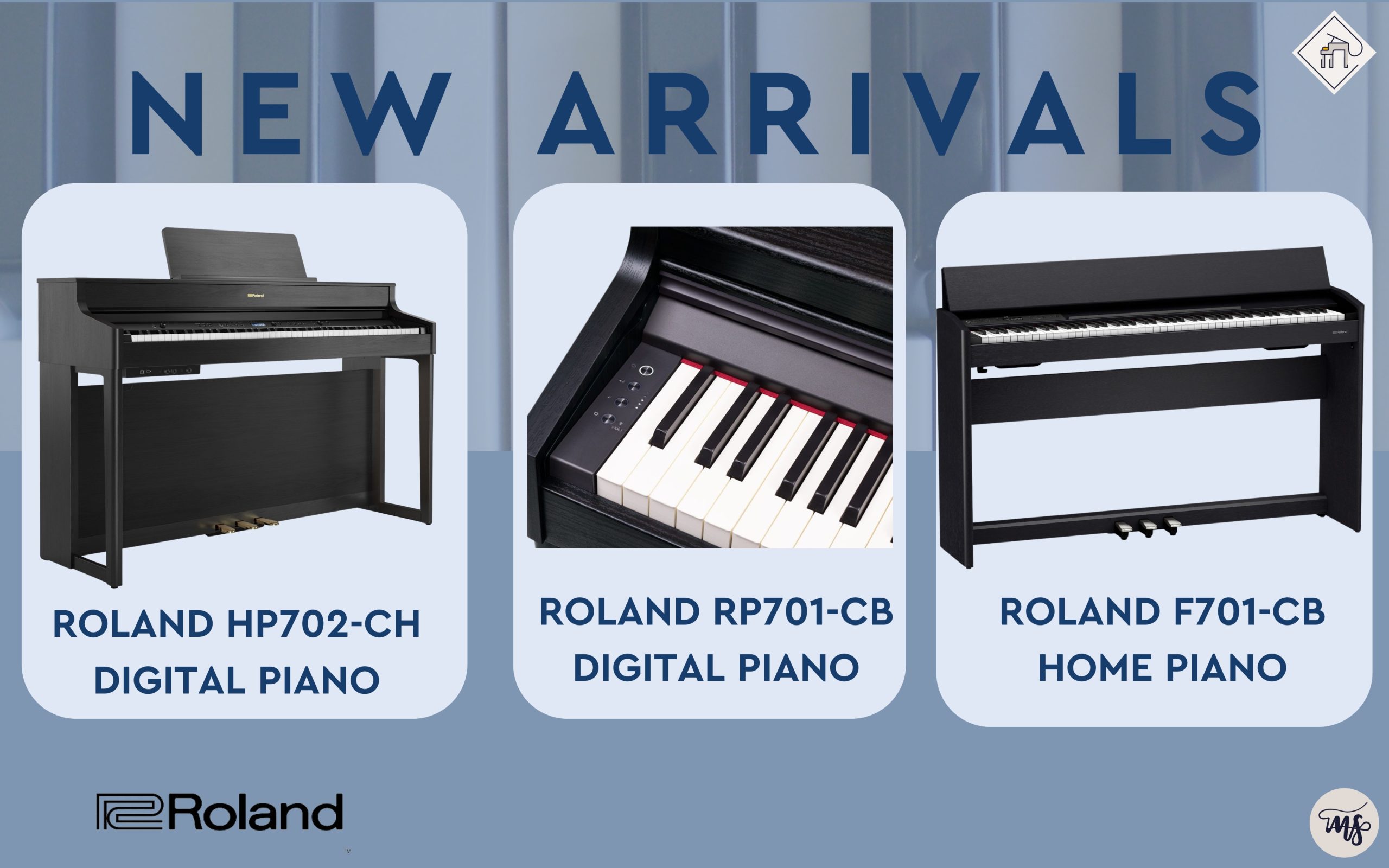 NEW ARRIVALS-Roland Pianos