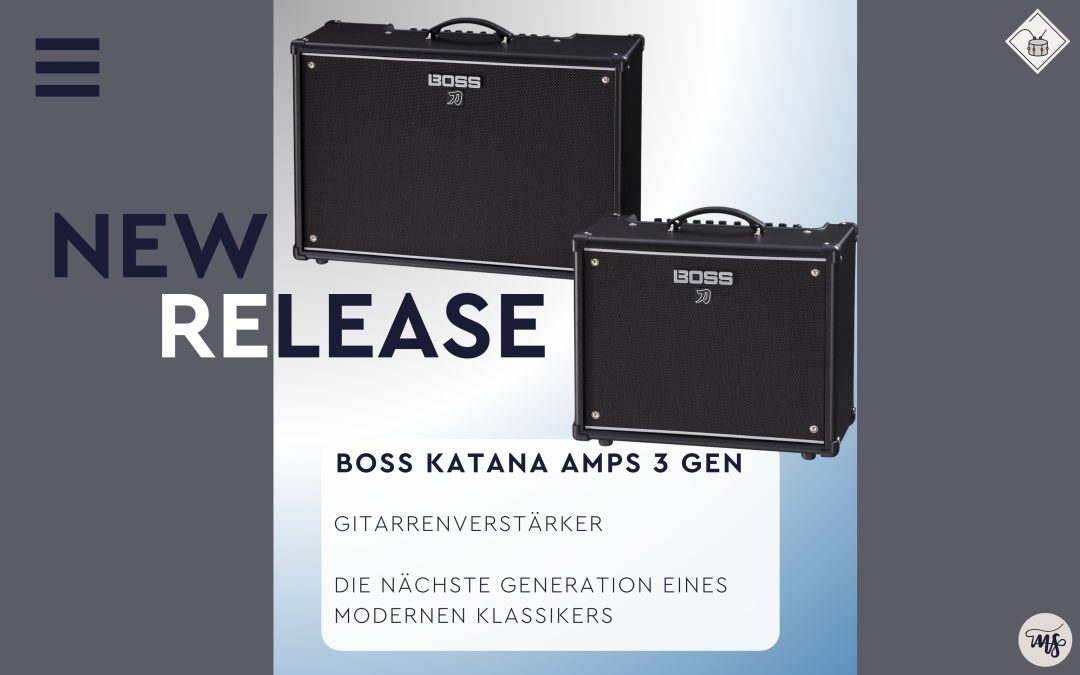 Neu auf dem Markt: Boss Katana Amps 3. Generation