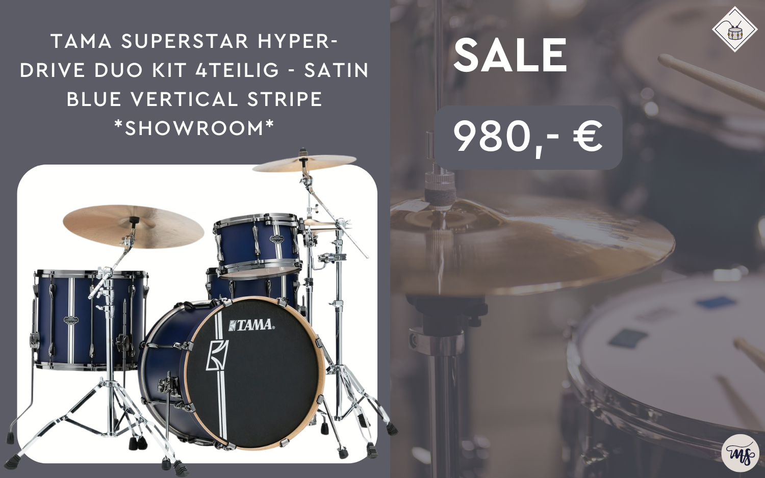 SALE-Tama Superstar Hyper-Drive Duo Kit-HP