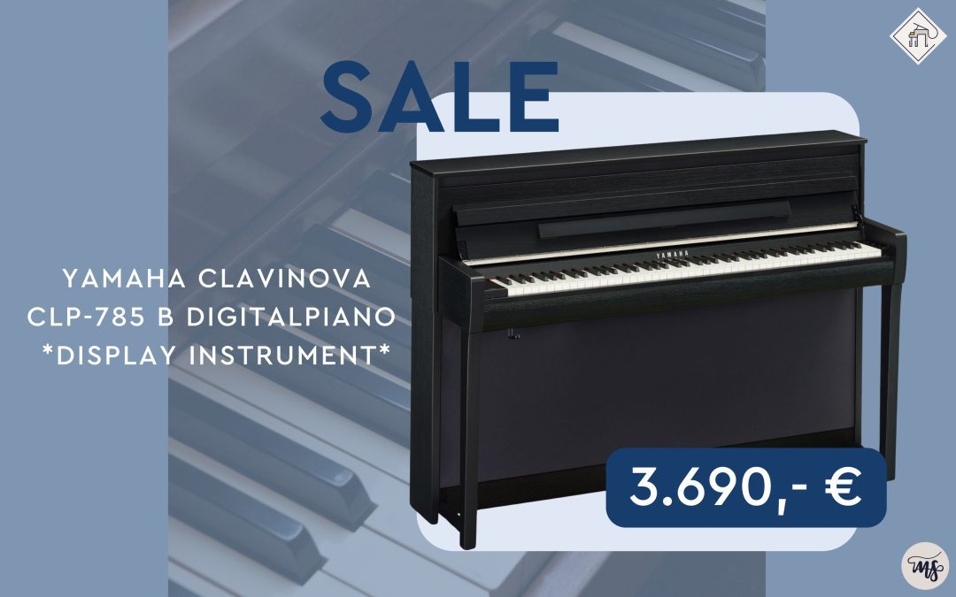 Sale: Yamaha Clavinova CLP-785 B Digitalpiano Display Instrument 🎹